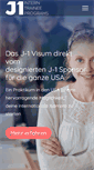Mobile Screenshot of j1-visum.de
